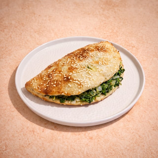 Vegetable Stromboli.
