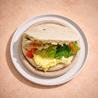 Egg Salad Pita Sandwich
