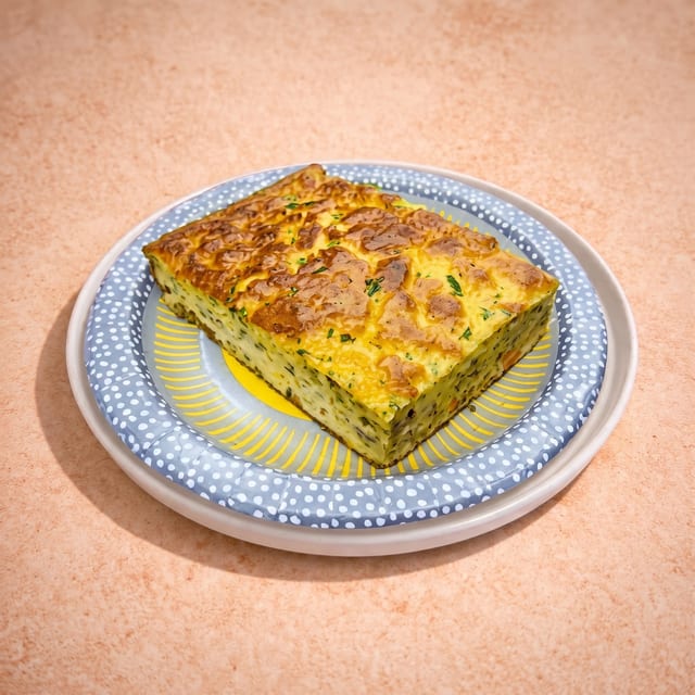 Spinach Quiche.