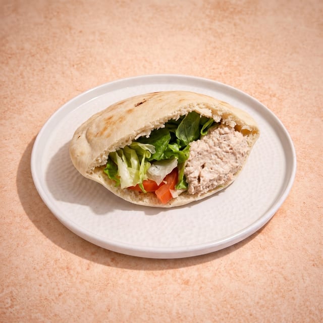 Tuna Pita Sandwich.