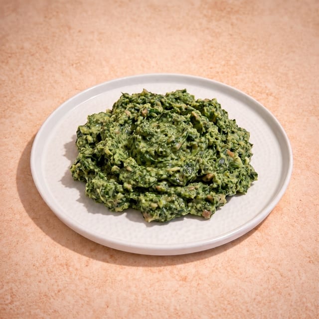 Spinach Hot Plate.