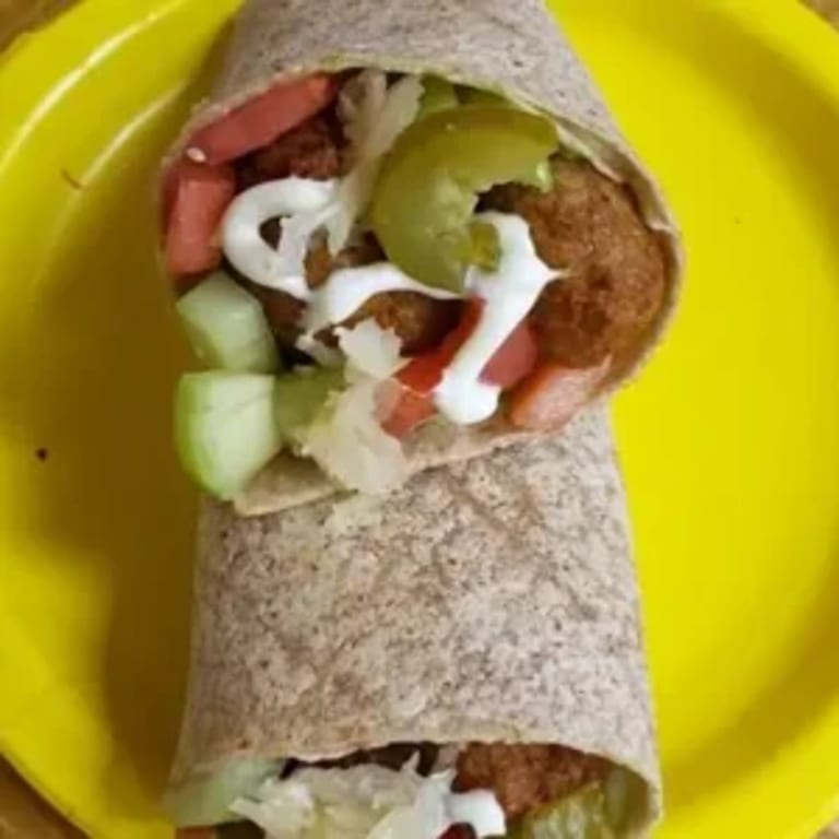 Delicious Falafel Wrap