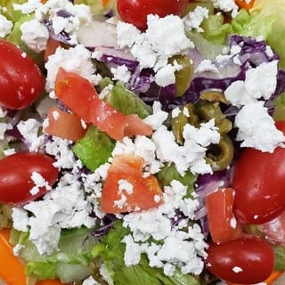 Greek Salad with Cheese