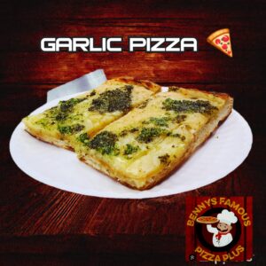 White or Garlic Pizza