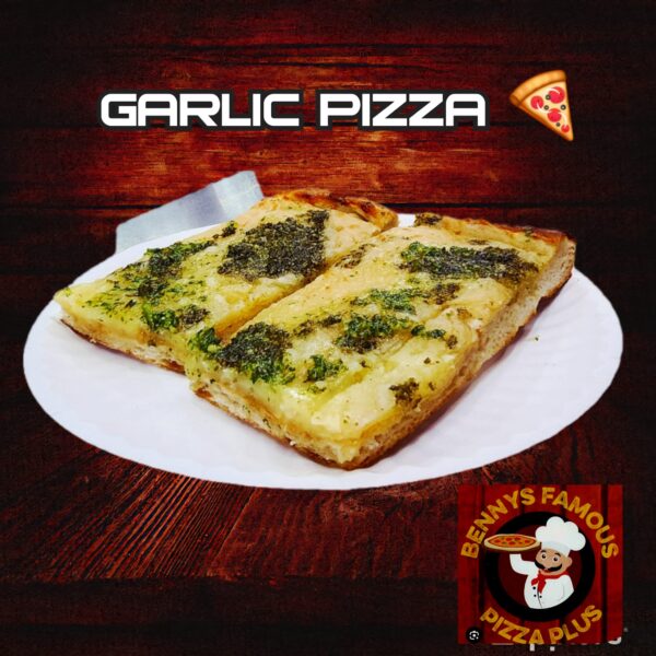 White or Garlic Pizza