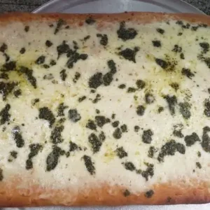 White or Garlic Pizza