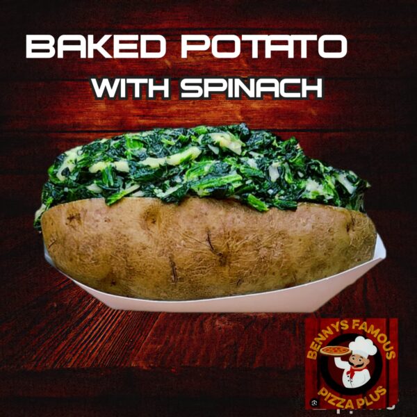Baked Potato (Spinach)