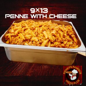 penne with cheese platter